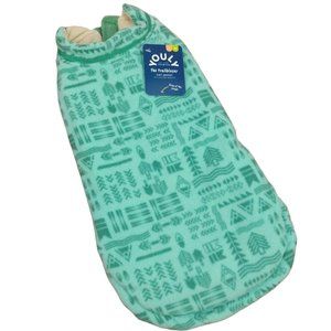 Youly Trailblazer Cat Size L/XL Pet Puffer Jacket Green